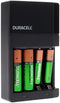 Duracell CEF14 - Oplader - Laadt 4 AA/AAA in 4 uur - Inclusief 2 AA en 2 AAA (2 stuks)