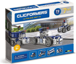 Clicformers - Politieset 72-delig - clicks - bouwen - constructie - eductaief speelgoed