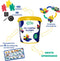 Clics Build & Play 8-in-1 bouwblokken– DUURZAAM SPEELGOED gemaakt van GERECYCLEERDE kunststof- bouwset 5 in 1 - speelgoed 4,5,6,7,8 jaar jongens en meisjes- educatief speelgoed- Montessori speelgoed- constructie speelgoed