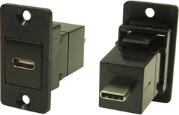 Cliff Adapter, Bus, inbouw USB-poort Type-C – USB-stekker Type-B CP30611 1 stuk(s)