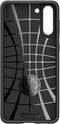 Spigen ACS02422 - Samsung Galaxy S21 / S21 5G - Back Cover - Schokabsorberend - Zwart