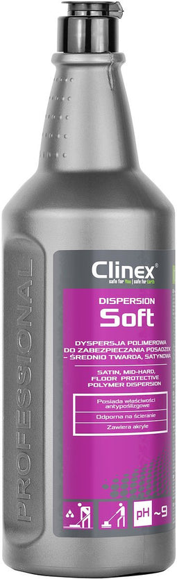 Clinex Dispersion Soft – 1 liter - Beschermende Polymeercoating voor Vinyl, PVC en Beton