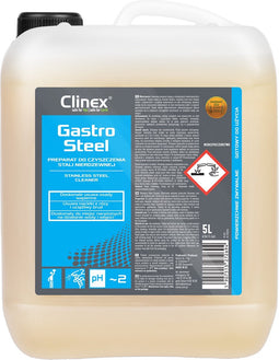 Clinex Gastro Steel RVS reiniger 5 liter