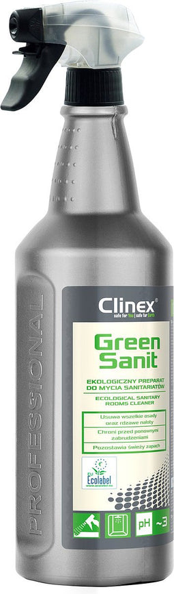 Clinex Green Sanit Ecolabel sanitair reiniger 1 liter