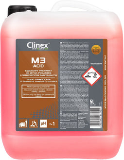Clinex M3 Acid Sanitair vloerreiniger 5 liter