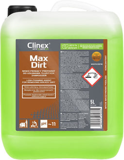 Clinex MaxDirt 5 liter vloerreiniger ontvetter