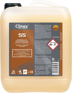 Clinex S5 reiniger en ontvetter 5 liter