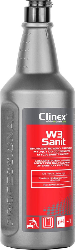 Clinex W3 Sanit Sanitair reiniger 1 liter