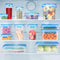Clip & Close Vershouddoos - 3 x 0,55 l