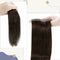 Clip-In Paardenstaartverlenging - 55CM - 100 Gram - Kleur #2 Donkerbruin - Verfbaar - Clip-in