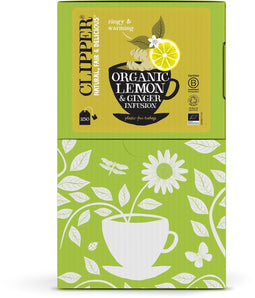 Clipper Tea - Organic Wild Lemon & Ginger - 250 zakjes