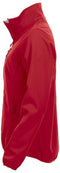 Clique Basic Softshell Jas Dames Red maat XS