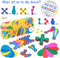 Clixo Rainbow 42 stuks set - flexibel magnetisch speelgoed