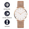 Tyme Ibiza Dames Horloge - Polshorloge - 36mm - Wit/Rosékleurig