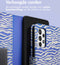 iMoshion Hoesje Geschikt voor Samsung Galaxy A52 (4G) / A52s / A52 (5G) Hoesje Met Pasjeshouder - iMoshion Design Bookcase smartphone - Meerkleurig / White Blue Stripes