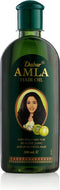 Dabur Amla Haarolie 200ml - Verrijkt met Mineralen, Canola & Amla Extract voor Gehydrateerd, Zacht en Glanzend Haar, Voedt de Hoofdhuid, Bevordert Haargroei