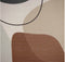 SVJ Home Decorations Abstracte Wanddecoratie - 105 x 136 cm - Katoen