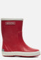 Bergstein Rainboot - Regenlaarzen Unisex Junior - Handgemaakt natuurrubber - Rood - Maat 23