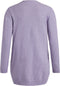 Vila VIRIL OPEN L/S KNIT CARDIGAN - Dames Vest - Zachte brei kwaliteit - Pastel Lilac - M