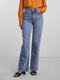 PCHOLLY HW WIDE JEANS MB - High Waist - Comfortabel - Denim