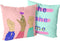 Kussenhoes HappyFriday Aware Me Multicolour 50 x 50 cm 2 Onderdelen