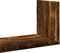 vidaXL - Wandschappen - 3 - st - 80x18x18 - cm - bewerkt - hout - gerookt - eikenkleurig