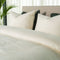Kayori Elin - Dekbedovertrek Katoensatijn - 200x200-220 cm +2 slopen - Offwhite