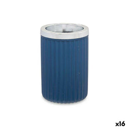 Glas Berilo 3436-5 Blauw Plastic 7,5 x 11,5 x 7,5 cm (16 Stuks)