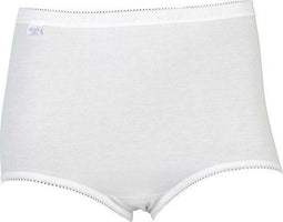 Sloggi Basic Maxi - Onderbroek - Dames - Maat 44 - Wit - 4-pack