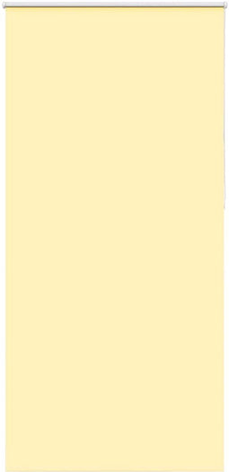 vidaXL - Rolgordijn - verduisterend - 105x210 - cm - stofbreedte - 100,7 - cm - geel