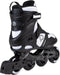 Cloud Fitness inline skates 82A zwart/wit maat 45 - Skeelers