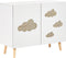 CLOUDY - Dressoir - Wit/Lichthout - MDF