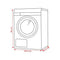 Miele WWA 120 WCS - Wasmachine - Koolborstelloze motor - 8kg - Wit