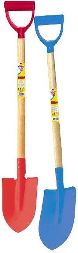 Clown beach Strandschep (punt) (rood) 101 cm