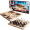 Clown Games - 3-In-1 Spellendoos - Hout