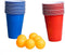 Clown Games Beerpong - Actiespel - 20 Cups - 6 Ballen - 2-4 spelers
