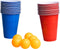 Clown Games Beerpong - Actiespel - 20 Cups - 6 Ballen - 2-4 spelers