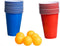 Clown Games Beerpong - Actiespel - 20 Cups - 6 Ballen - 2-4 spelers