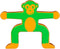 Clown Games Monkey Balance