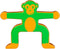 Clown Games Monkey Balance