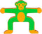 Clown Games Monkey Balance