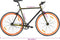 vidaXL - Fiets - met - vaste - versnelling - 700 - c - 51 - cm - zwart - en - oranje