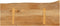 vidaXL - Tafelblad - met - natuurlijke - rand - 70x20x3,8 - cm - massief - mangohout