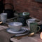 Dutch Rose Serenity Mok - Theemok - Koffiemok - Stoneware Handgemaakt - Grijs - 37 cl.