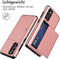imoshion Hoesje Geschikt voor Samsung Galaxy S20 FE Hoesje - Ruimte voor 2 pasjes - imoshion Backcover met pasjeshouder - Rosé Goud