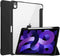 imoshion Tablet Hoes - Geschikt voor iPad Air 5 (2022) / Air 4 (2020) / Air 11 inch (2025) M3 / Air 11 inch (2024) M2 - Trifold Hardcase Bookcase - Zwart