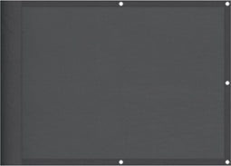 vidaXL - Balkonscherm - 75x700 - cm - 100% - oxford - polyester - antracietkleurig