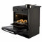 Inventum VFI6042ZWA - Inductiefornuis - 4 kookzones 65L oven - Zwart