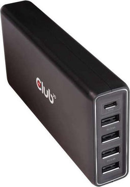 club3D CAC-1903 CAC-1903EU USB-laadstation USB-C bus, USB 2.0 bus A Thuis