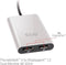 club3D CSV-1577 1 + 2 poorten DisplayPort-splitter Zwart